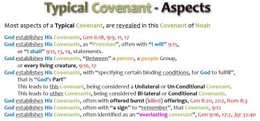 TYPICAL COVENANT - ASPECTS