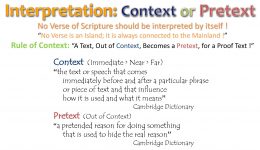 BIBLE INTERPRETATION IN CONTEXT OR PRETEXT_01